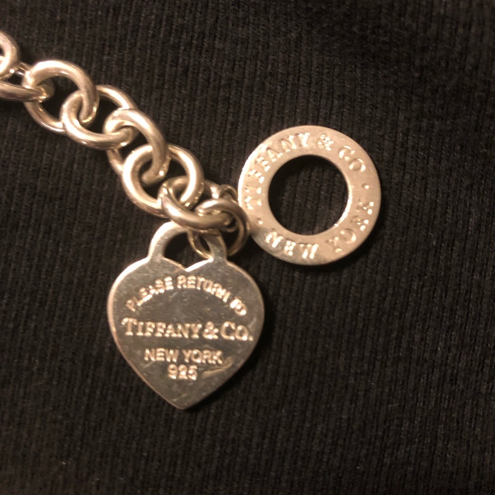 Tiffany heart bracelet